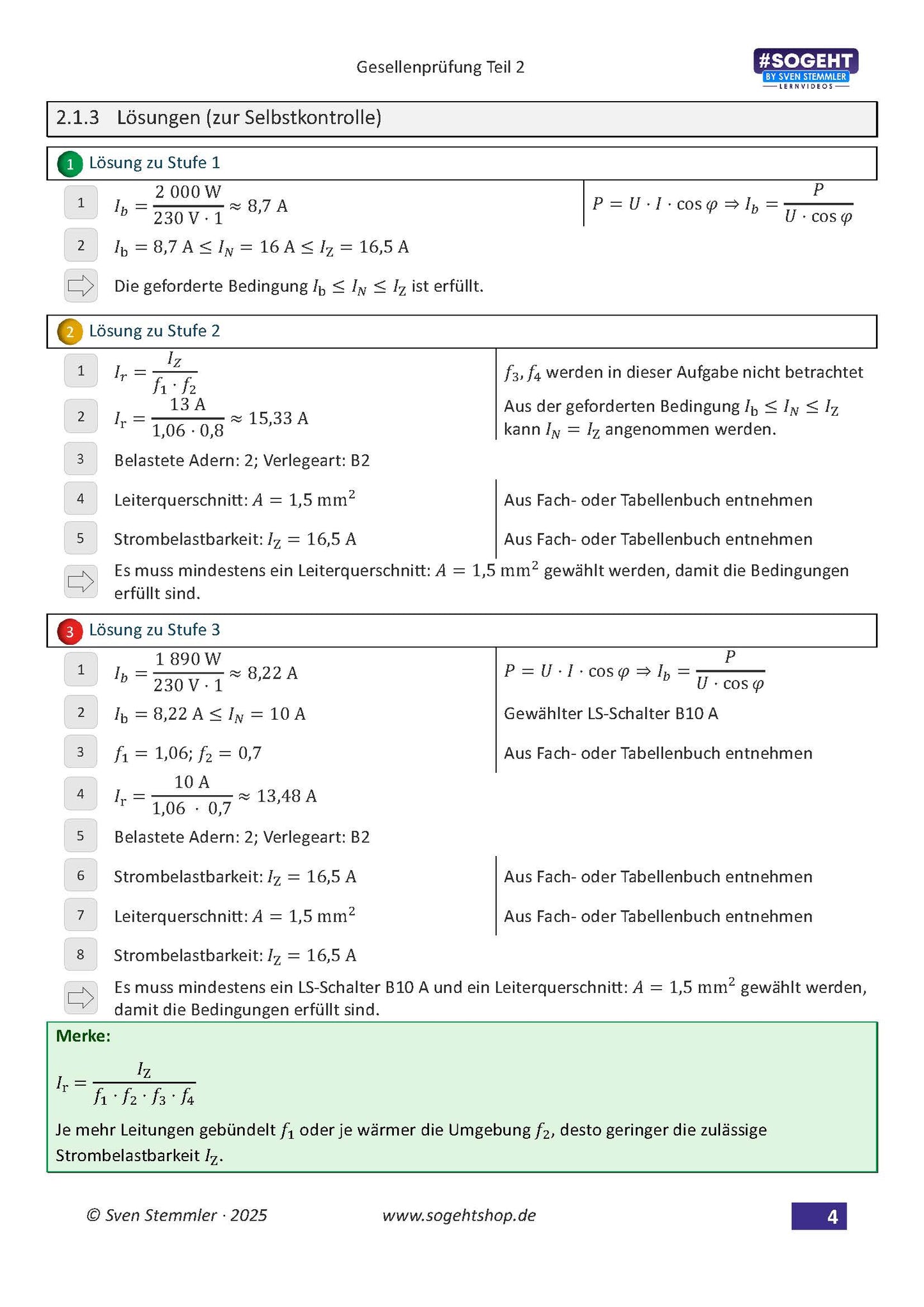 Elektroniker/in Übungsreihe – Teil 2: Prüfungsvorbereitung auf die Gesellenprüfung (eBook)