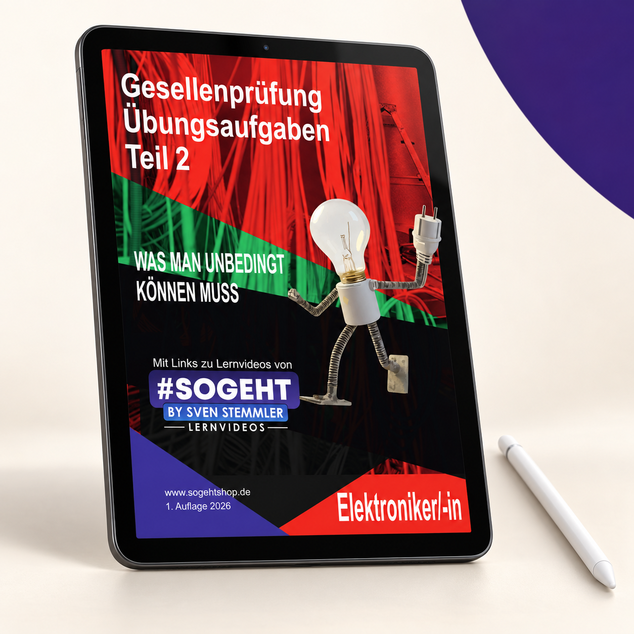 Bundle | Gesellenprüfung Teil 2 – Komplettpaket für Elektroniker/-innen