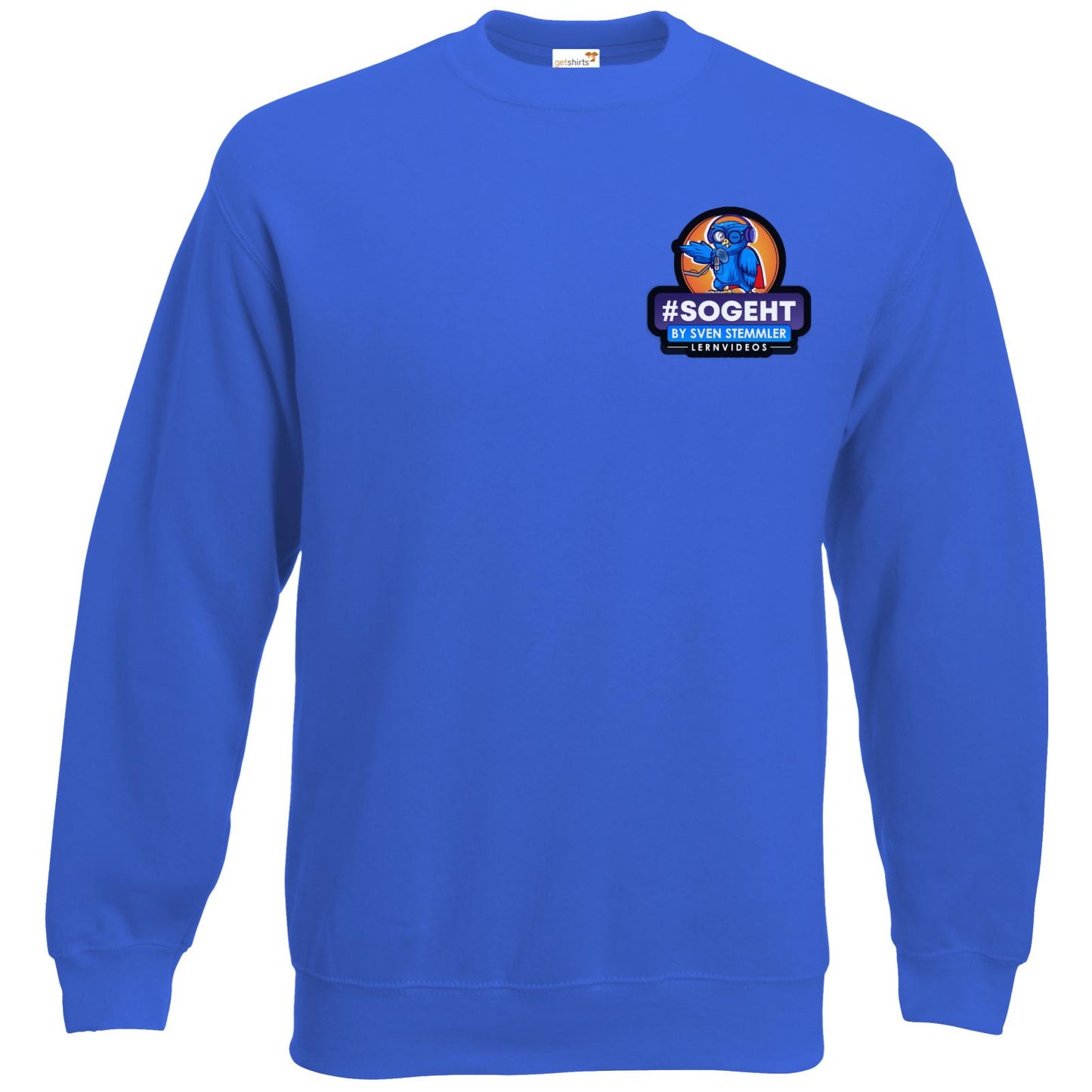 Sweatshirt Classic - Logo mit schwarzem Rand