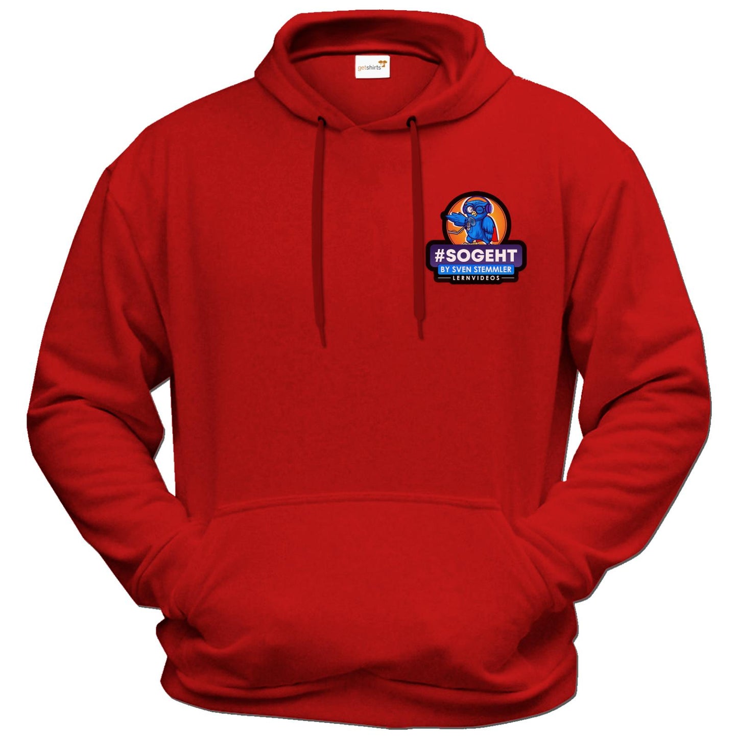 Hoodie Premium FAIR WEAR - Logo mit schwarzem Rand
