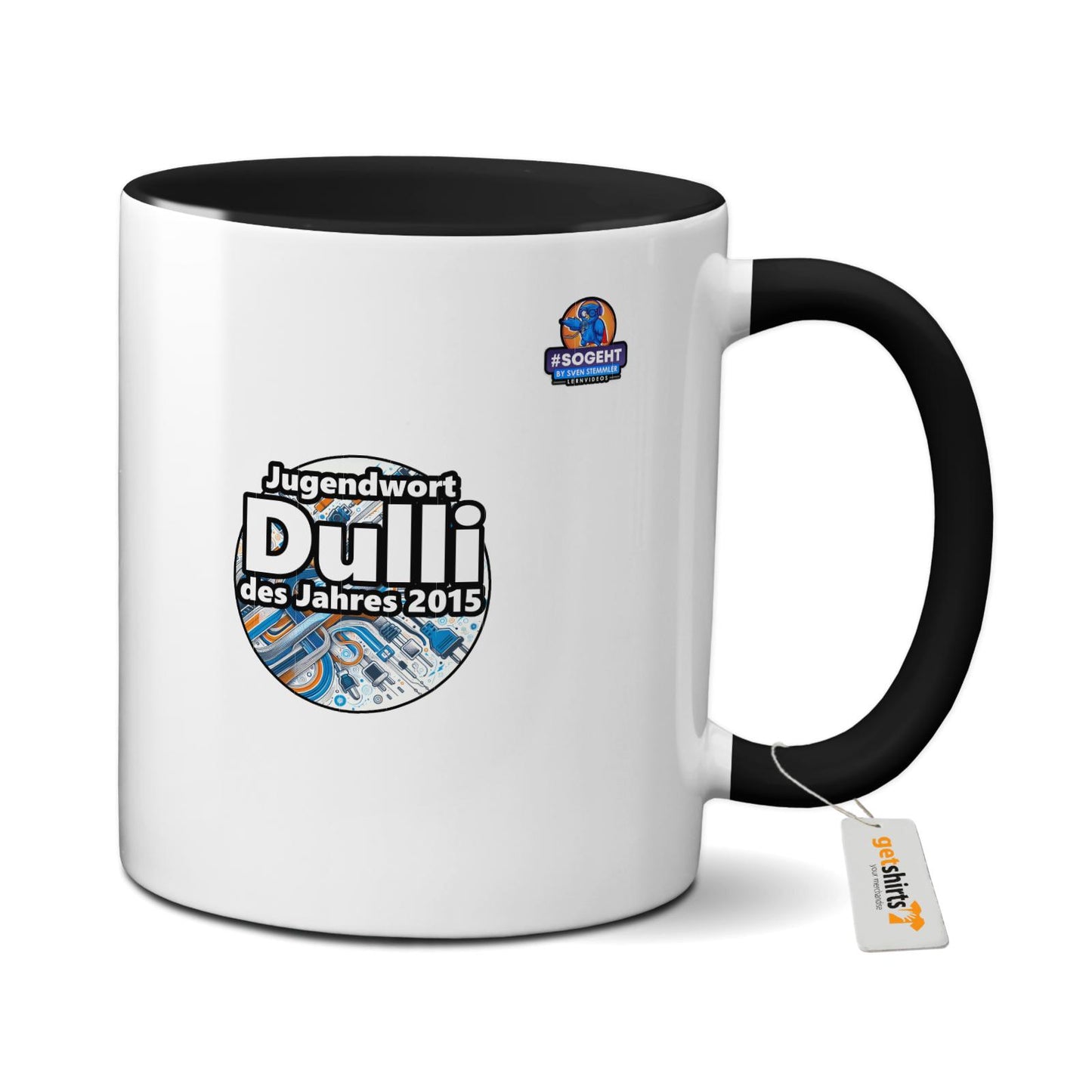 Tasse farbig - Jugendwort Dulli