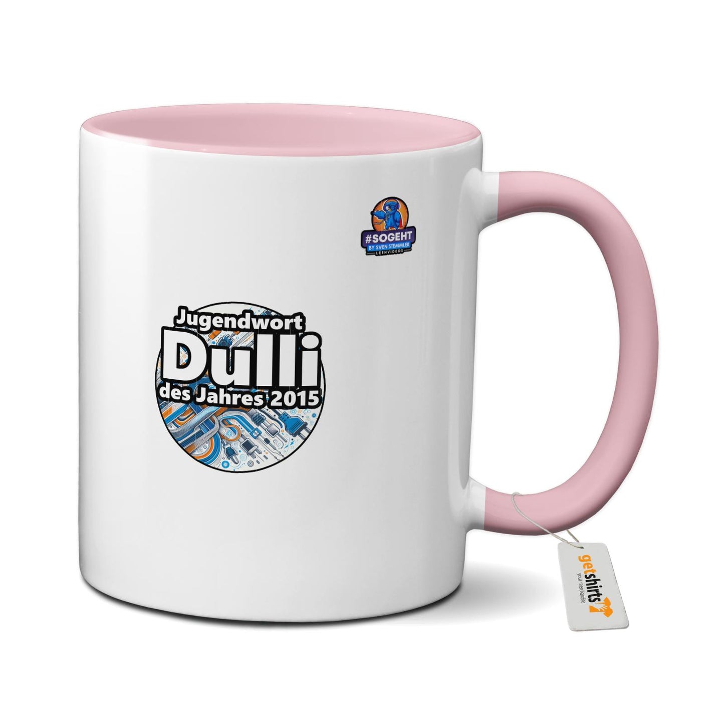 Tasse farbig - Jugendwort Dulli