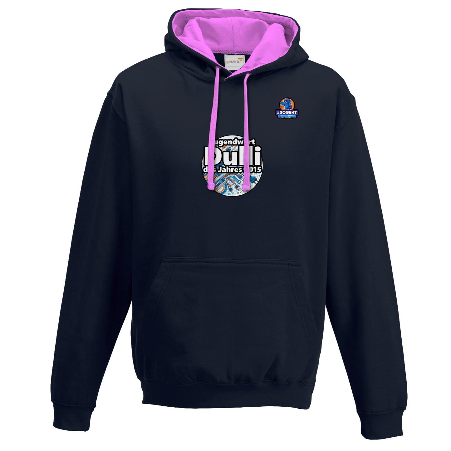 Two-Tone Hoodie - Jugendwort Dulli