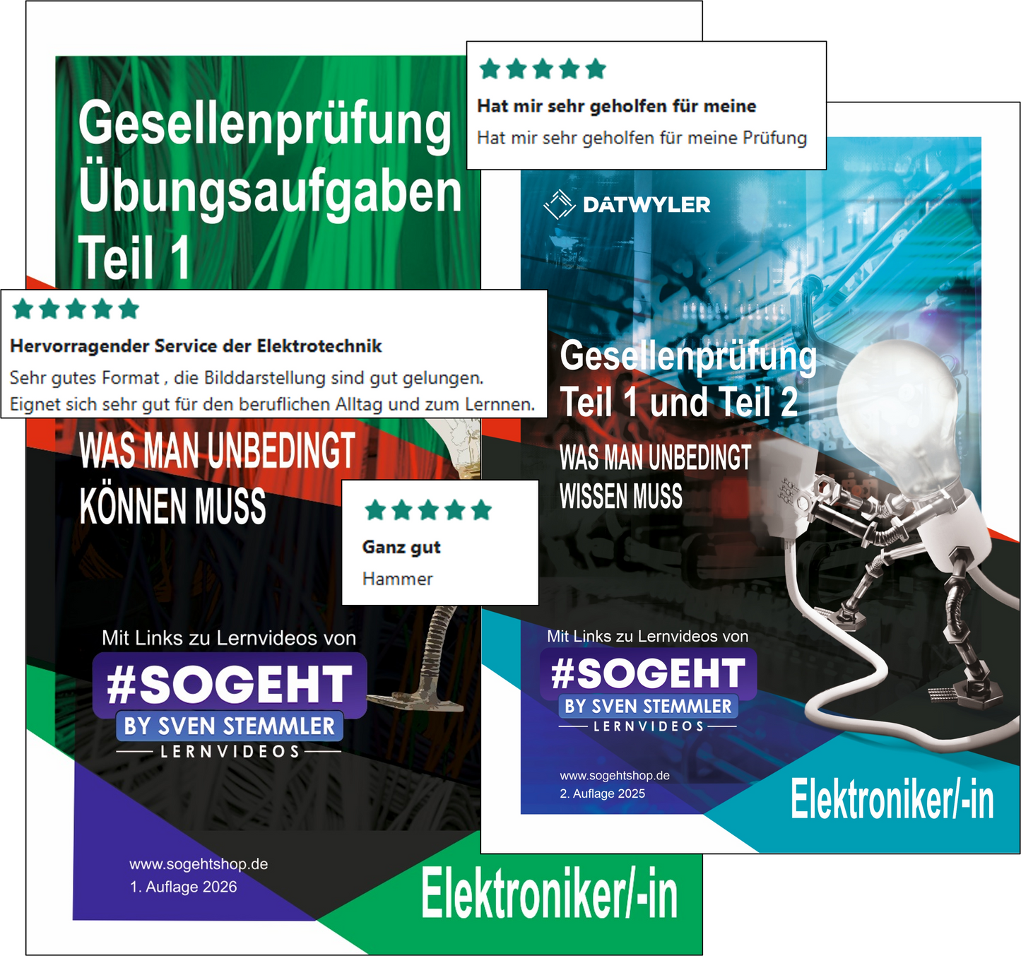 eBook | Elektroniker/in Übungsreihe – Teil 1: Prüfungsvorbereitung auf die Gesellenprüfung