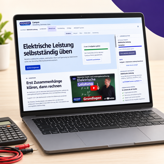 #SOGEHT Campus – Leitungsberechnung